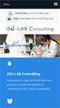 Mobile Screenshot of iso-lab-consulting.co.za